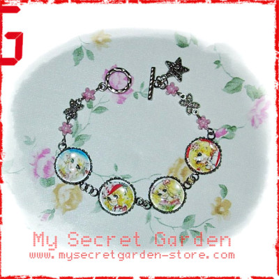 Candy Candy キャンディ・キャンディ Candice White Ardlay anime Cabochon Bracelet  Candy Candy キャンディ・キャンディ Candice White Ardlay anime Cabochon Bracelet